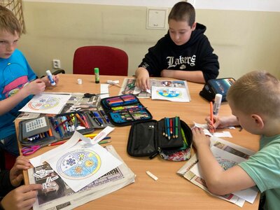 střiháme kruh kalendáře...