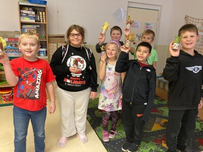 naši podzimáčci z listů...