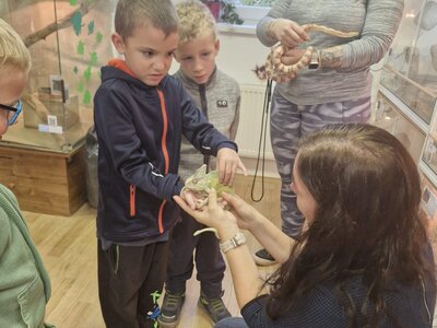 Návštěva chovatelského kroužku v DDM