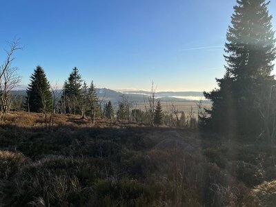 Výhledy jsou nádherné.